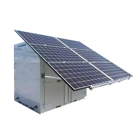 20 square meters of solar photovoltaic panels