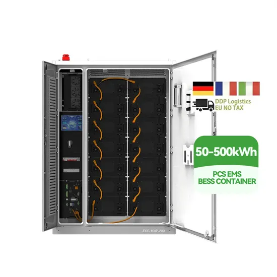 Container energy storage cabinet with ultra-large solar container battery capacity