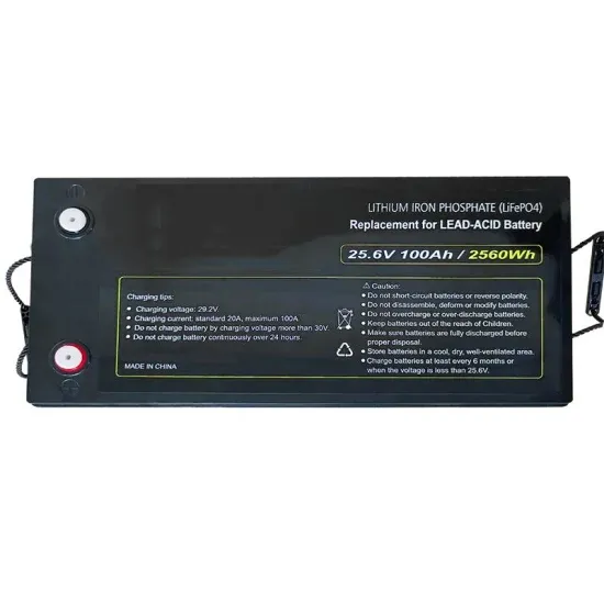 Solar container lithium battery pack slow charging and good balance