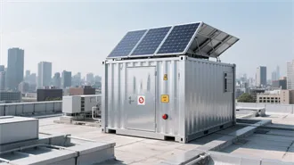 High-Temperature Resistant Mobile Energy Storage Container for