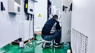 GABON STACKABLE ENERGY STORAGE CABINET POWERING