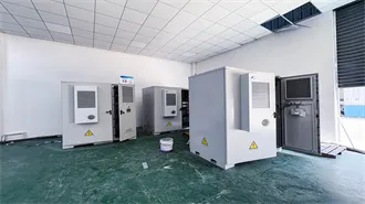 30kw photovoltaic energy storage cabinet for wastewater treatment