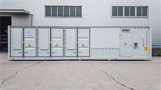 Battery energy storage system (BESS) container,