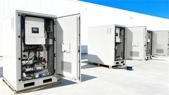Solar container communication station wind power operation and