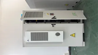Outdoor cabinets as energy storage enclosure